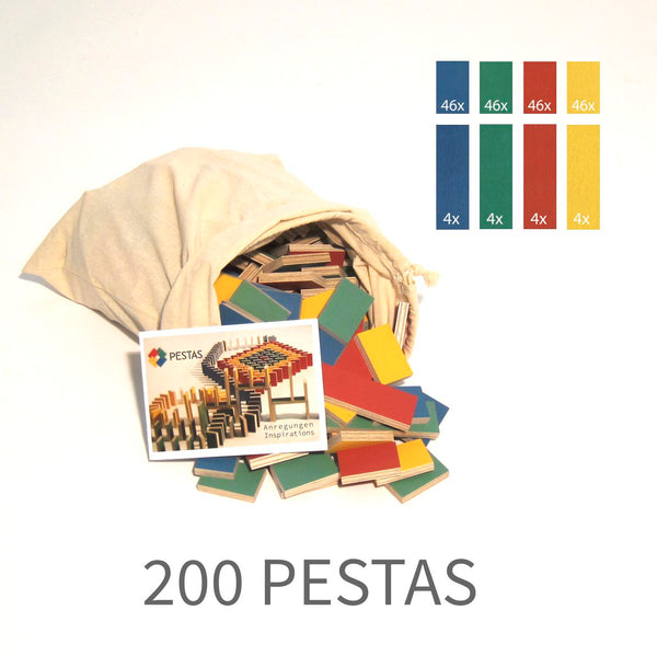 200 PESTAS im Stoffbeutel | Dein Startpaket